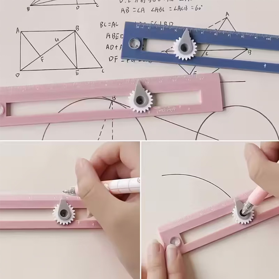 Two-in-one Compasses Color Mul - Compass Geometry Set review and price