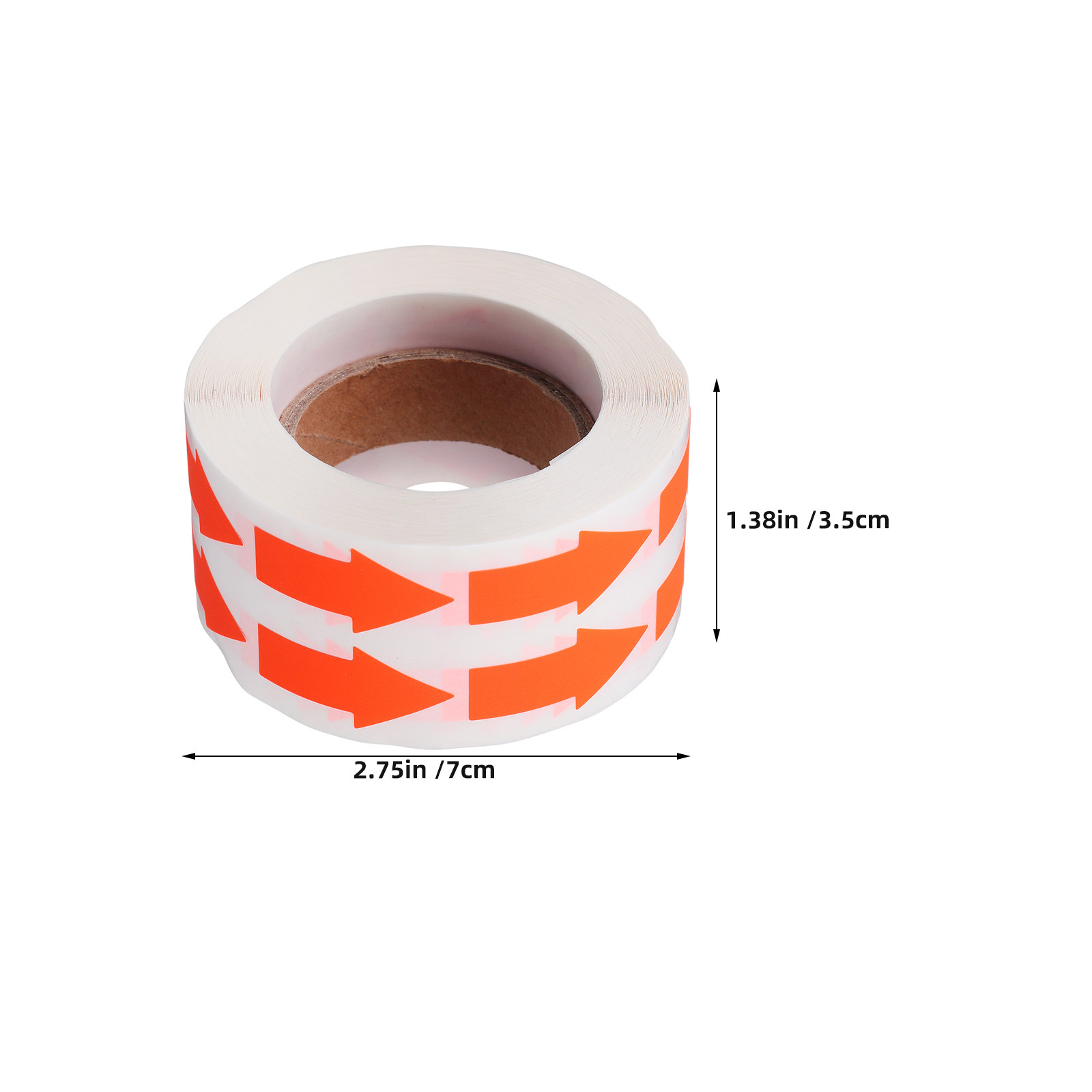 2 Rolls Fluorescent Arrow Stic - Sticker Label Roll review and price