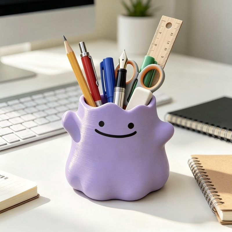 Cartoon Character Pen Holder C - Stationery Office review and price