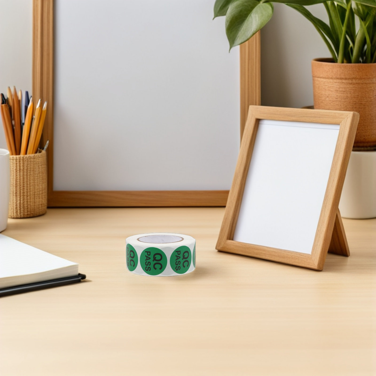 5 Rolls Quality Control Sticke - Sticker Label Roll review and price