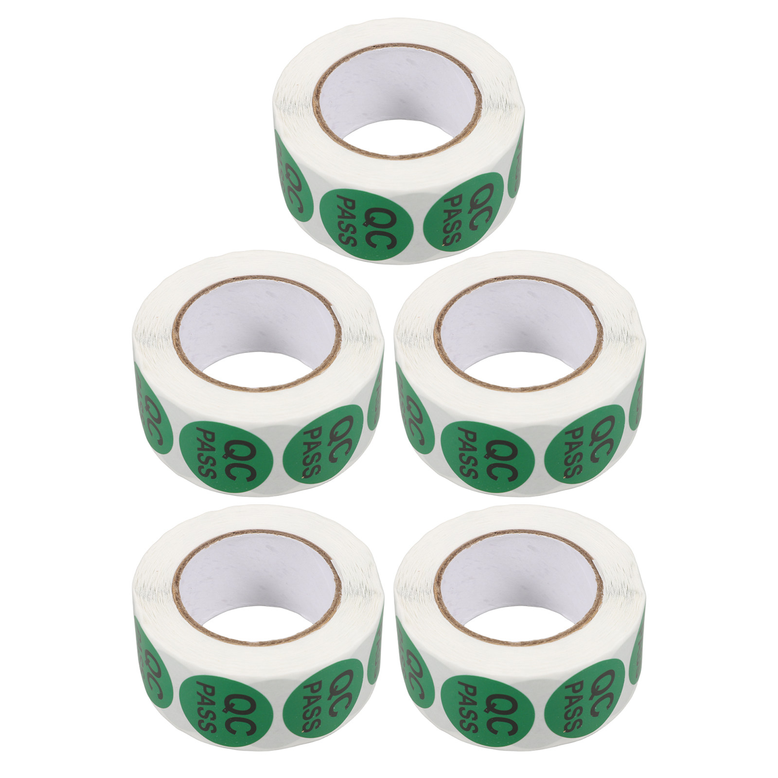 5 Rolls Quality Control Sticke - Sticker Label Roll review and price