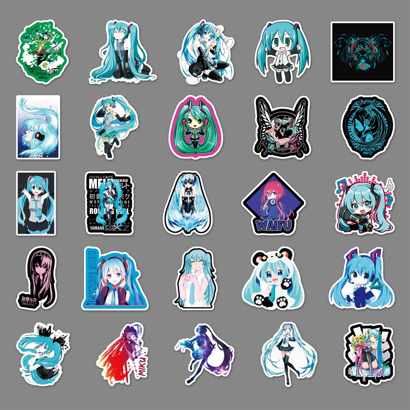 Hatsune Miku Graffiti Stickers - Memo Pad Sticky review and price