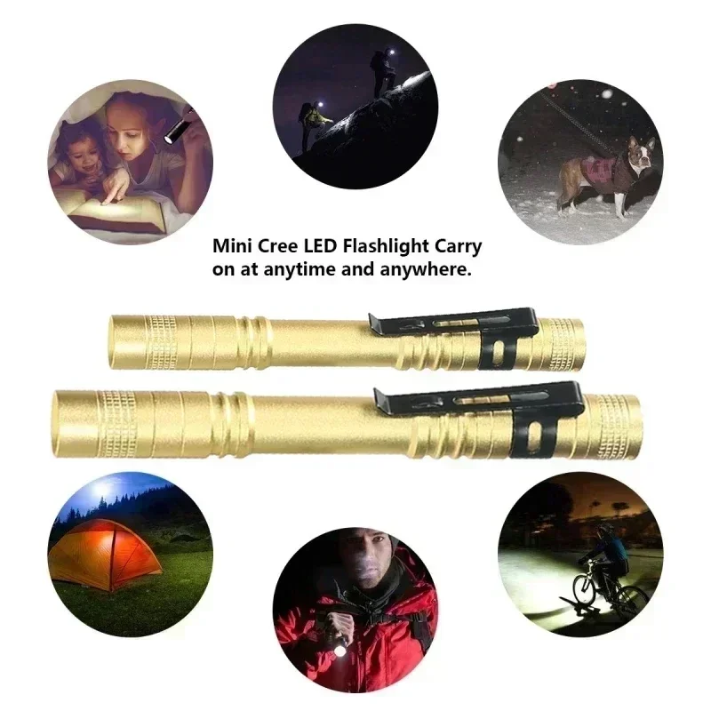 Portable Mini LED Pen Flashlig - Stationery Supply review and price