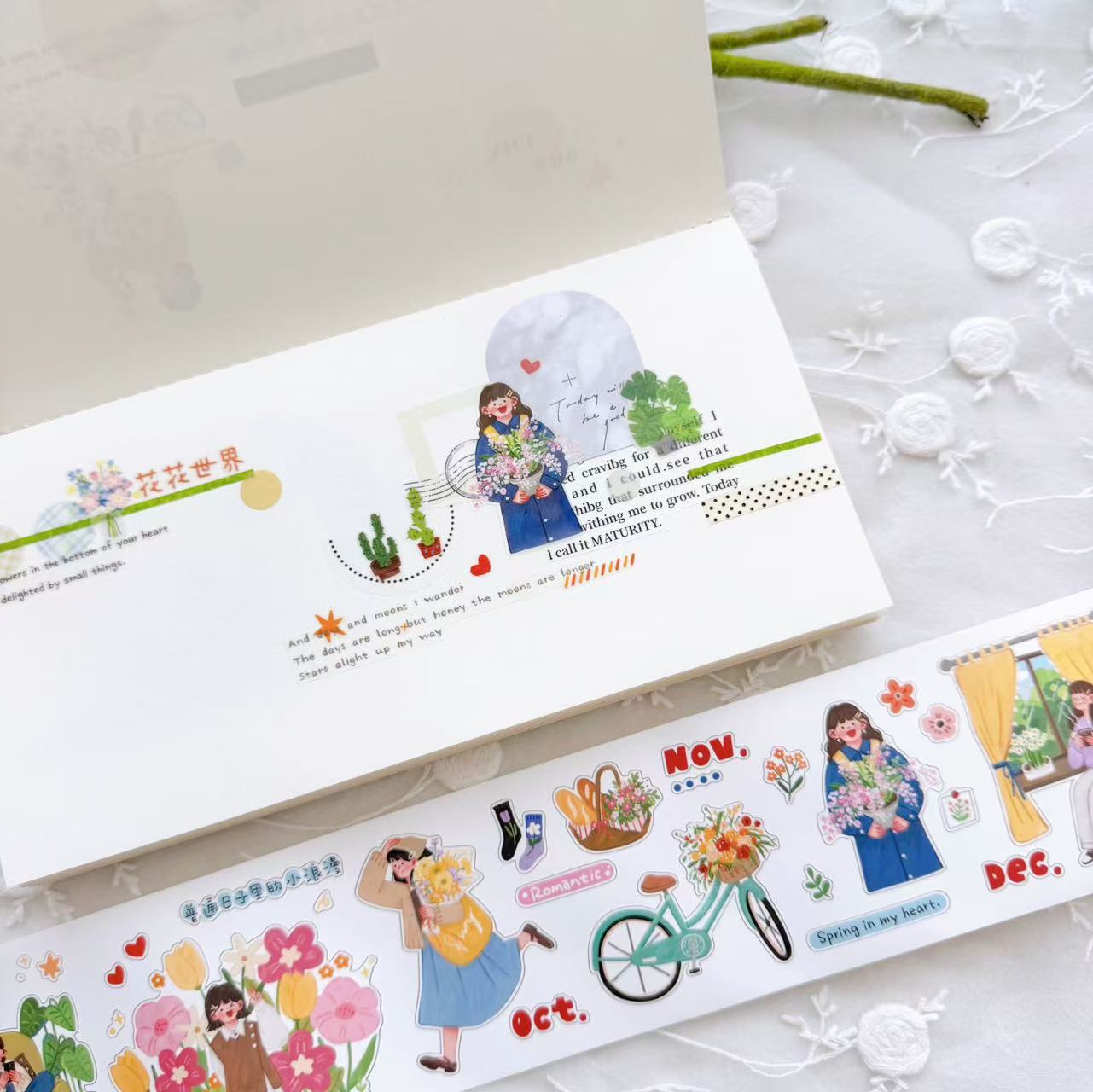 Soyi Studio Vintage Flower Wor - Washi Tape Set review and price
