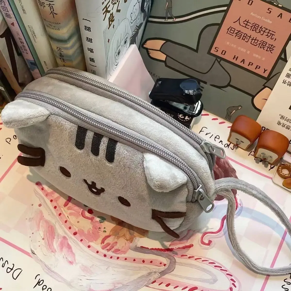 Kawaii Pusheen Fat Cat Cartoon - Stationery Supply review and price