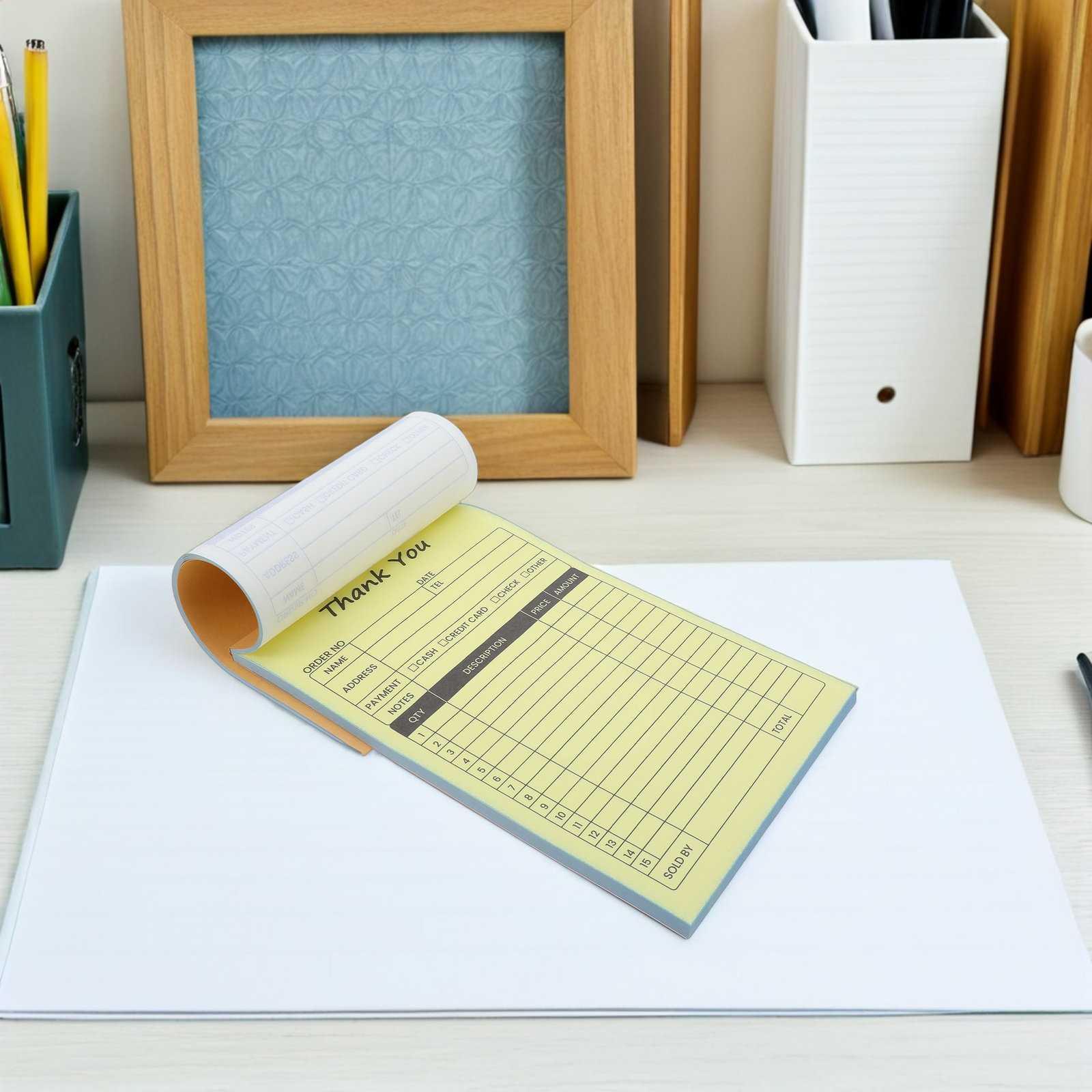 2Pcs Business Order Forms Rece - Carbon Copy Book review and price