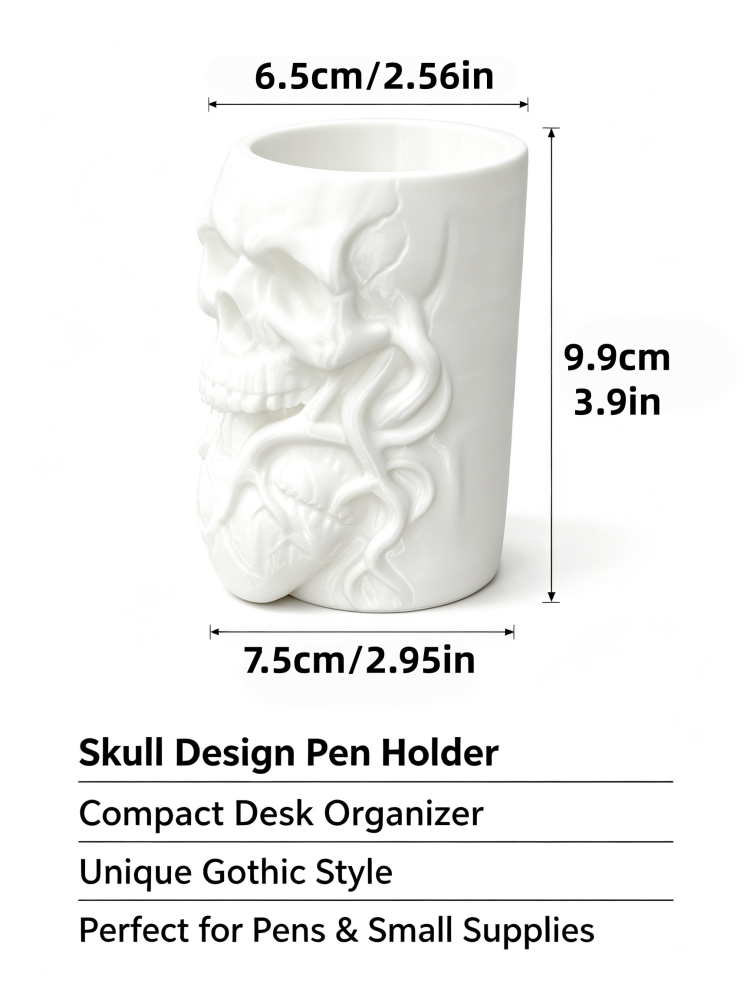 Dark Aesthetic Skull Heart Emb - Stationery Office Supply Store review and price